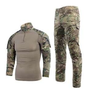 Combat Frog suit / camouflage uniform with knee/elbow pad