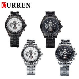 Curren 8083 Luxury Men Stainless Steel Quartz Watch Super Quality Men Watch Relojes Hombre