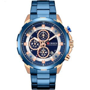CURREN 8323 Chronograph Sport Watches for Men Casual Business Wristwatch with Calendar Quartz Men's Watch Male Clock Relojes