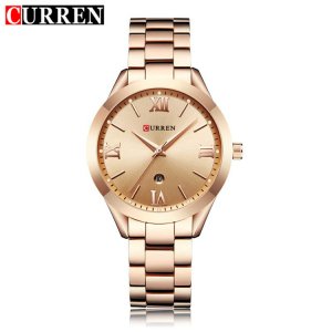CURREN 9007 Women Watch Luxury Fashion Watches Clock Stainless Steel Simple Business Wristwatches Ladies Relogio Feminino
