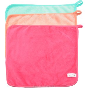 Custom Absorb Deeply Cleaning Fast Drying Face Cleansing Towel Microfiber Makeup Remover Cloth