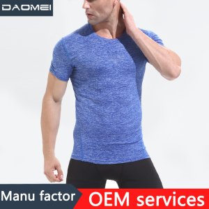Custom Blank Mens Street Wear Compressed T Shirts Joggers Apparel Cheap Fitness Digital T shirt Printing Machine