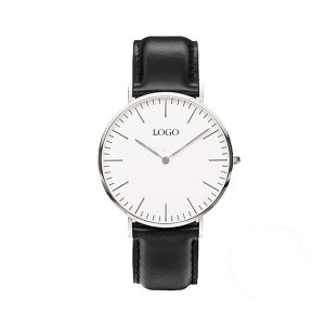 Custom logo make wholesale real leather strap women watch,hot sell D watch for men