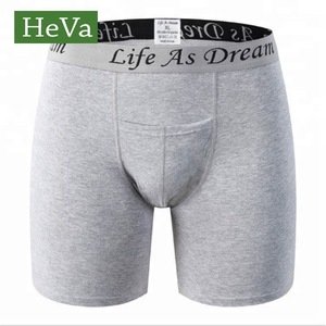 Custom logo wholesale underwear men boxers shorts and boxer briefs