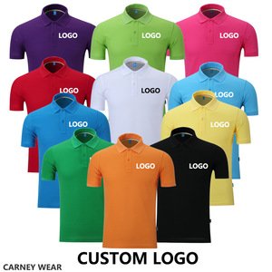 Customized manufacturers golf wholesale custom logo men cotton polo t shirt