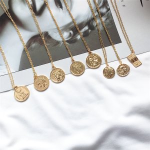 DQ-84539 /TRACYSGER/ 2019 hot sale coin pendant necklace