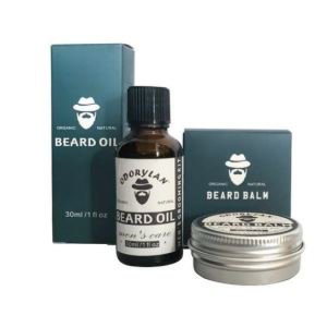 Factory Professional Organic Private Label Beard Grooming Kit Beard Oil Growth Beard Care Set For Men