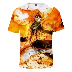Fairytail Japanese Famous Anime Fairy Tail Design Funny T Shirt For Men And Women Comfortable Breathable Shirt Men S Streetwear