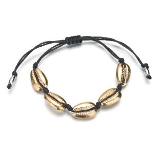 Fashion Gold Shell Anklet Bracelet For Women Wholesale N95125