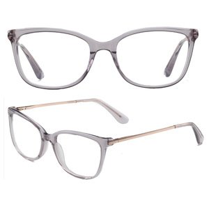 Fashion transparent clear handmade cellulose acetate innovative shenzhen eyewear, women italy design ce glasses frames eyewear