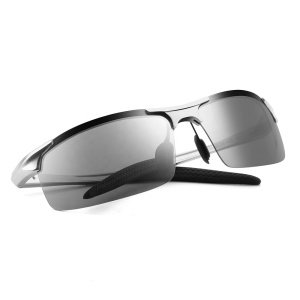 Fashionable Custom Anti Uv400 Color Changing Sun glasses Mens Sport Cycling Polarized Sunglasses