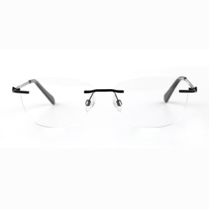 Favorable price special rimless frames glasses optical metal frame reading custom eyeglasses