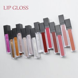 FUNDY MAKEUP 14 mixed private label matte and clear glitter shiny lip gloss