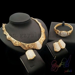 Gold mangalsutra designs jewelry sets dubai custom jewelry set guangzhou fashion jewellery