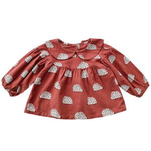 H4730/ Spring Boutique High Quality Cotton Long Sleeve Latest T Shirt for Little Girls