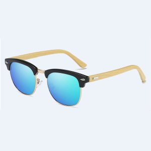 HBK 2019 Polarized women sunglass Italy Design Sun Glasses UV400 Polarized Mens male Wholesale Hot Wooded Sunglasses PM0181