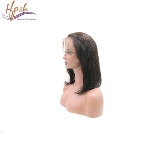 hd lace wig 10A 150% density wholesale inexpensive bob real natural remy human hair lace wigs  for sale