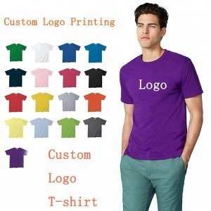 High Quality 100% Cotton T Shirt Men Custom T Shirt Printing