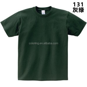 High quality 190hsm 100% cotton tshirt printing custom t shirt