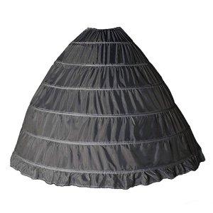 High Quality 6 Hoops Crinoline Petticoat For Wedding Dress