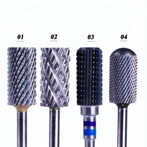 High quality Tungsten Carbide Nail Drill Bits Electric Manicure Drill Machine Accessories Beauty Nail Art Tool