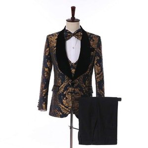 Hot sale 3 piece custom Italian suit for men