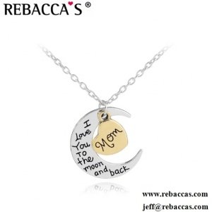 Hot Sale Accessories Women Mom I Love You Necklace