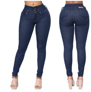 IN-STOCK 2019 Newest Arrivals Fashion Hot Women Lady Denim Skinny Pants High Waist Stretch  Women Casual Jeans