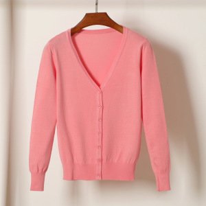 ladies and women knitted open cardigan for Spring and Autumn