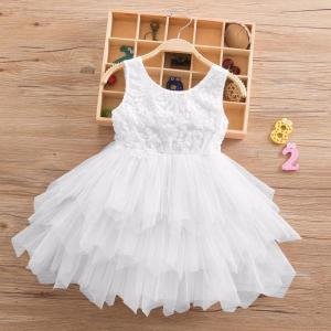 Little Girl Ceremonies Dress Baby Children's Clothing Tutu Kids Dresses for Girls Clothes Wedding Party Gown Vestidos Robe Fille