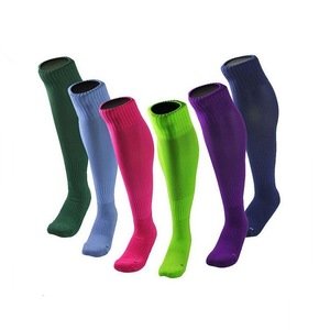 Long bulk wholesale custom colorful sport football socks soccer socks