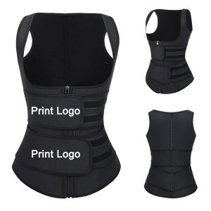 Lover Beauty Latest Design Two Belt Latex Slimming Vest Waist Trainer Vest Shaper Corset
