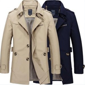 m-5x Clothing Manufacturers Overseas Mens Cotton Trench Coat
