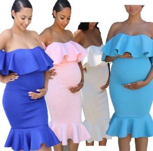 Maternity Photography Props Pregnant Dress For Photo Shoot Maternity Clothes Clothing Dress gown Pregnancy Clothing dresses