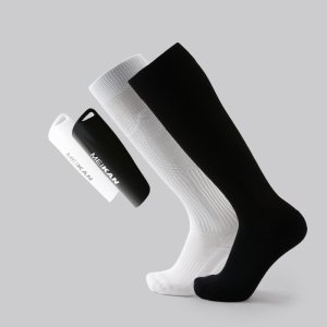 MEIKAN Wholesale Custom ODM Service Compression Anti Slip Grip Sport Soccer Socks Men