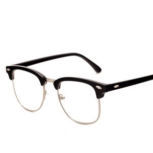 Men Frame Fashion Glasses with Clear Lenses Man Johnny Depp Nerd Optical Women Computer Eye Glasses Frames