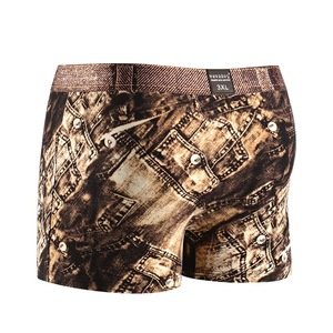 men underwear wholesale Boxer briefs waistband with custom logo Trunk Briefs