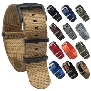 NATO straps Nylon Watch Straps nato Watch Buckle seatbelt nato strap high quality watch band from conkly