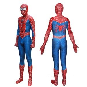 New Spider Man Far From Home Cosplay Costumes Peter Parker Zentai Suit Bodysuit Adult Kids Spiderman Superhero Props