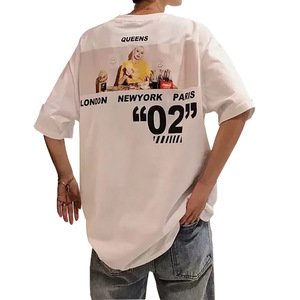 OEM Service Fashion European Custom Oversized Printing Man T Shirt