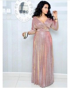 Online Shop Lady Clothes Fashion 2019 Long Dresses Women Party Evening Wedding