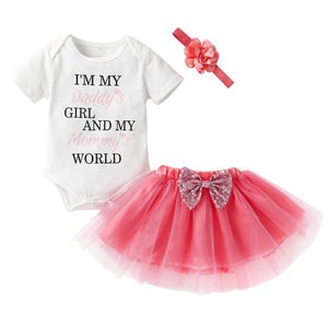 Online Wholesale Shop Hot Chinese Girl Children Clothes Fabric Baby Girl Clothing Set From China Market
