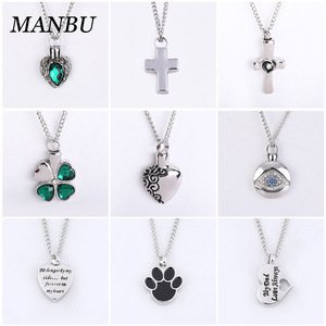 pet ashes keepsake cremation urns jewelry pet urn pendant pet stainless steel heart 12696