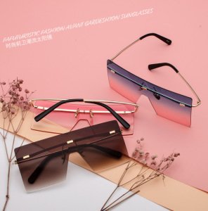 Popular Polarized Ready Goods Sun Glasses Fashion Metal Sunglasses
