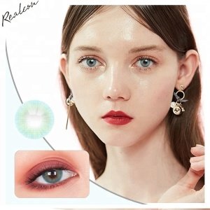 Realcon Fancy look Natural colored  contact lenses Aurora color contact lens