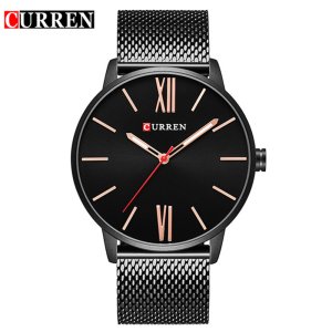 relojes hombre Top Brand Minimalist Simple Stainless Steel Japan Quartz Male Business Wrist Watch Curren Luxury Men Watch 8238