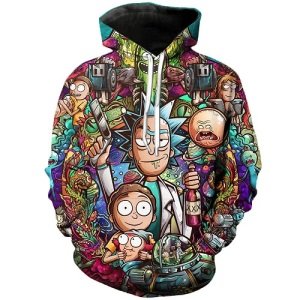 Rick and Morty Hoodies By jml2 Art 3D Unisex Sweatshirt Men Brand Hoodie Comic Casual Tracksuit Pullover DropShip Streetwear