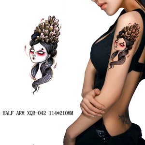 Sexy Adult Half Arm Hand Body Skin Intim Custom Temporary Tattoo Sticker