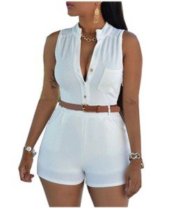 Sexy Summer Beach Women Romper Jumpsuit Shorts Sleeveless One Piece Short Pants Suit Womenycon Jualls Jumpsuit Party