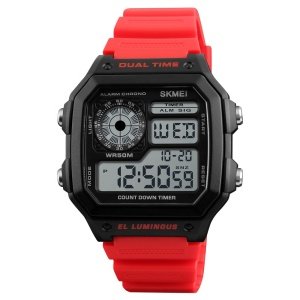 Skmei 1299 square dial watch brand watch cheap private label odm custom wrist watch wholesale